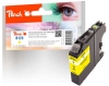 317208 - Peach Ink Cartridge yellow, compatible with LC-123Y Brother