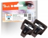 319216 - Peach Doppelpack Ink Cartridge black HC compatible with No. 363XL bk*2, C8719EE*2 HP