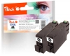 319521 - Peach Doppelpack Tintenpatronen schwarz kompatibel zu No. 79XL bk*2, C13T79014010*2 Epson