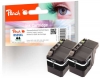 320074 - Peach Twin Pack Ink Cartridge XL black, compatible with LC-529XL BK Brother