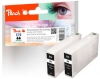 320421 - Peach Doppelpack Tintenpatronen schwarz kompatibel zu No. 79 bk*2, C13T79114010*2 Epson
