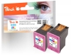 320944 - Peach Twin Pack Print-head color compatible with No. 303 C*2, T6N01AE*2 HP