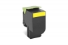 Cartouche de toner jaune originale  Lexmark 80C20Y0