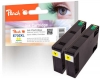 Peach Doppelpack Tintenpatronen gelb kompatibel zu  Epson T7024 y*2, C13T70244010*2