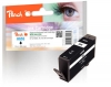 Cartouche d'encre Peach noir, avec puce, compatible avec  HP No. 655 bk, CZ109AE