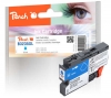 Cartouche d'encre Peach cyan, compatible avec  Brother LC-3235XLC