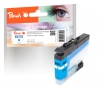 Cartouche d'encre Peach cyan, compatible avec  Brother LC-3233C