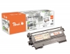 110780 - Peach Tonermodul schwarz kompatibel zu TN-2210 Brother