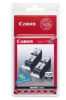 210639 - 2 Cartuchos de tinta original negros, PGI-520PGBK, 2932B001 Canon