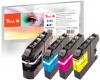 317209 - Peach Spar Pack Tintenpatronen kompatibel zu LC-123VALBP Brother