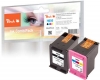 318547 - Peach Multi Pack compatibel met No. 650, CZ101AE, CZ102AE HP