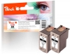 318788 - Peach Twin Pack testine di stampa nero, compatibile con PG-50BK*2, 0616B001 Canon