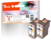 318817 - Peach Twin Pack testine di stampa colore, compatibile con CL-38C*2, 2146B001 Canon