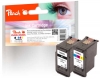 319026 - Peach Multi Pack compatibili con PG-545XLBK, CL-546XLC, 8286B001, 8288B001 Canon