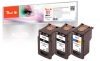 319167 - Peach Multi Pack Più, compatibili con PG-510BK*2, CL-511C, 2970B001*2, 2972B001 Canon