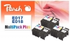 319142 - Peach Spar Pack Plus Tintenpatronen kompatibel zu T017, T018 Epson