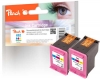 319634 - Peach Twin Pack Print-head color compatible with No. 62 c*2, C2P06AE*2 HP