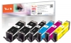 320636 - Peach Spar Pack Plus Tintenpatronen kompatibel zu PGI-580XL, CLI-581XL Canon