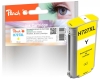 320650 - Peach Ink Cartridge yellow compatible with No. 727 y, B3P21A HP